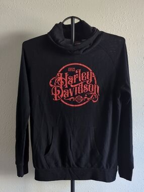 Harley Davidson Of Santa Maria Long Sleeve Top In Black Size Small